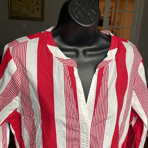 J.crew cotton dress (shirt dress) w/belt - Picture 4 of 15